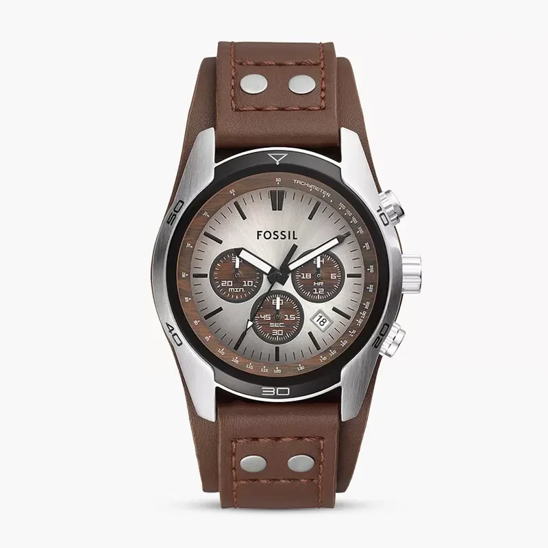 Fossil CH2565 Coachman Chronograph Grey Dial Men’s Watch