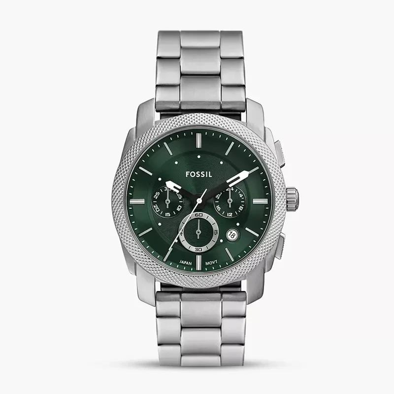 Fossil Machine Chronograph Green Dial Men's Watch | FS6079