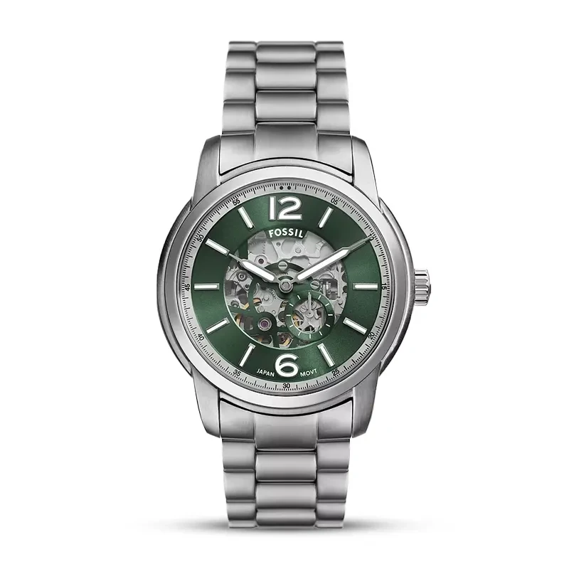 Fossil Heritage Automatic Green Dial Men's Watch | ME3262
