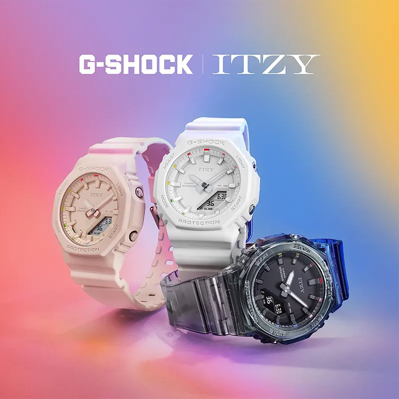 Casio G-Shock GMA-P2100ZY-1A ITZY Collaboration Models Watch