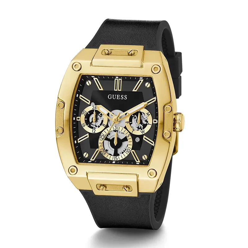 Guess Phoenix Multi-function Black Dial Men’s Watch | GW0202G1