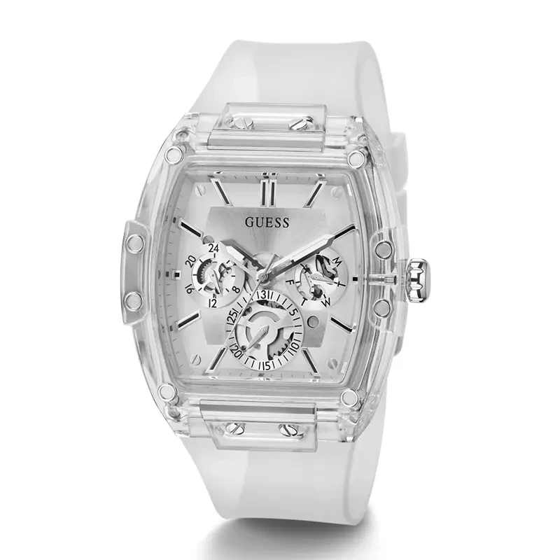 Guess Phoenix Multi-function Transparent Men’s Watch | GW0203G1