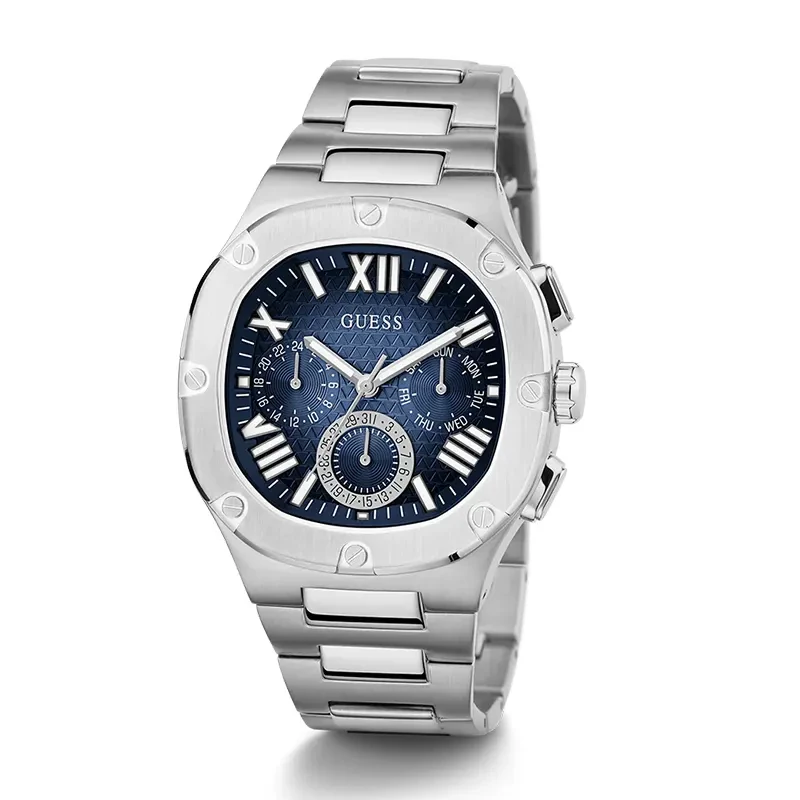 Guess Headline Multifunction Blue Dial Men’s Watch | GW0572G1