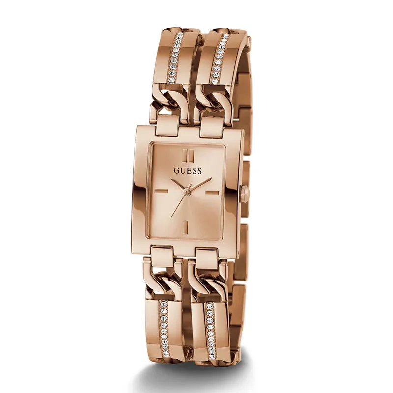 Guess Mod Rose Gold-tone Rose Gold Dial Ladies Watch | GW0668L3