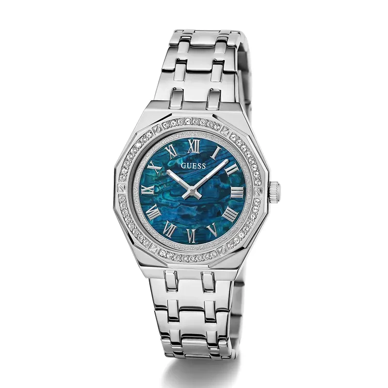 Guess Desire Blue MOP Dial Ladies Watch | GW0770L1