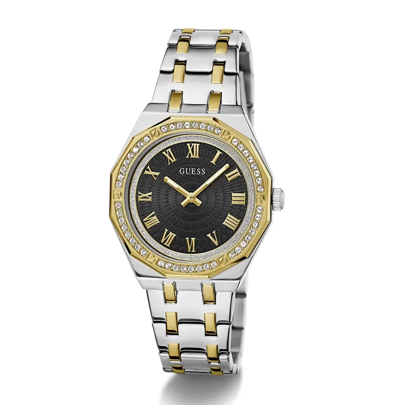 Guess Desire Black Dial Two-tone Ladies Watch | GW0770L4