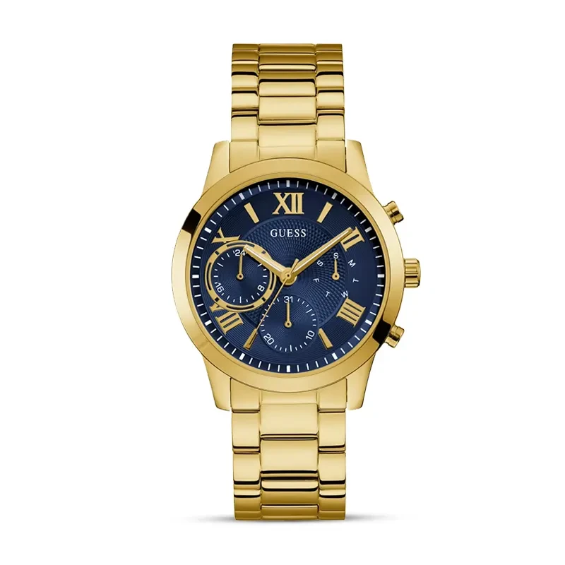 Guess Solar Multi-function Blue Dial Ladies Watch | U1070L6