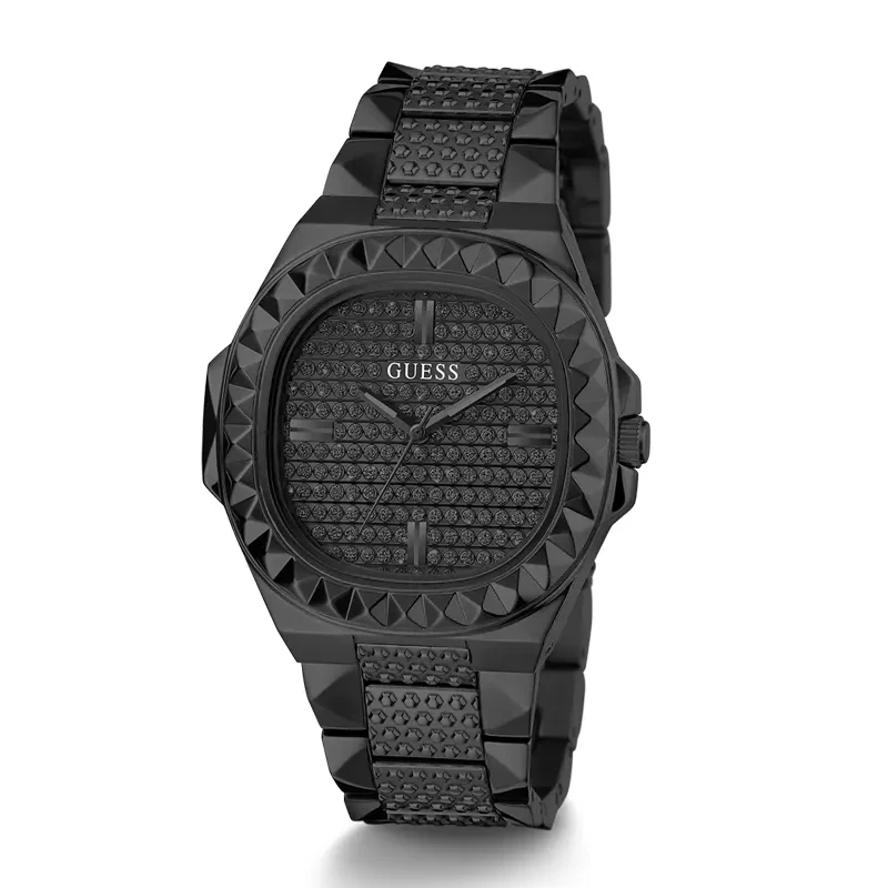 Guess Rebel Black Dial Black Men's Watch | GW0622G2