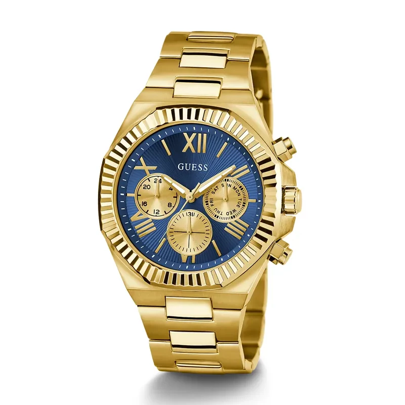 Guess Equity Multi-function Blue Dial Men’s Watch | GW0703G6