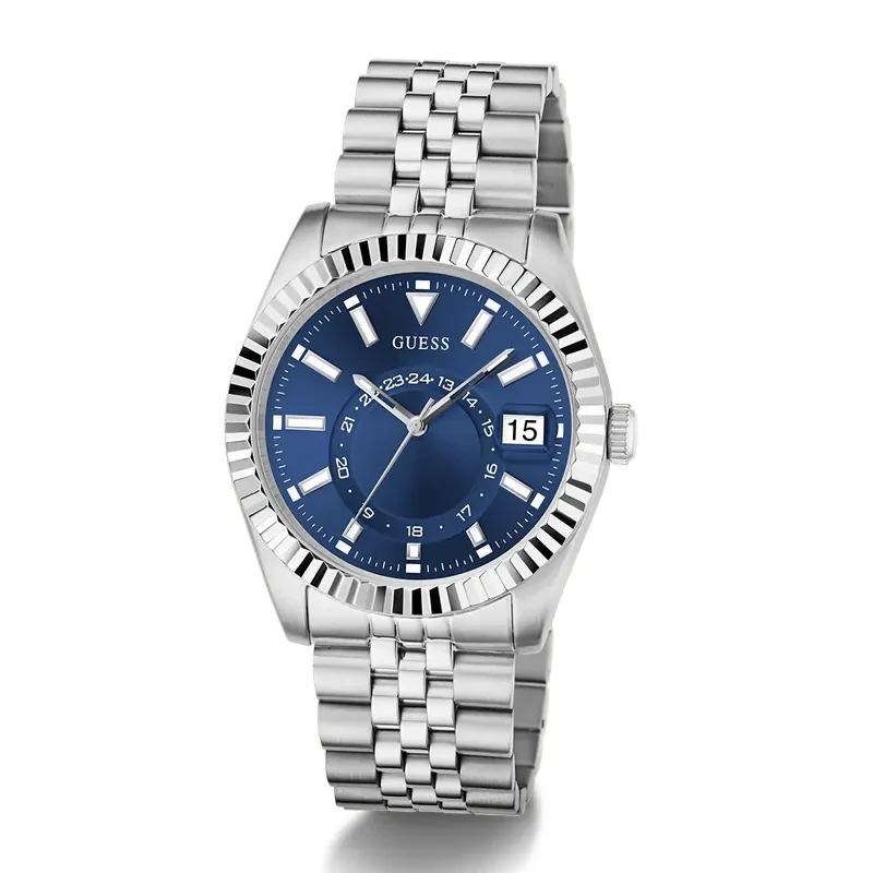 Guess Jaden Multi-Function Blue Dial Men’s Watch | GW0977G1
