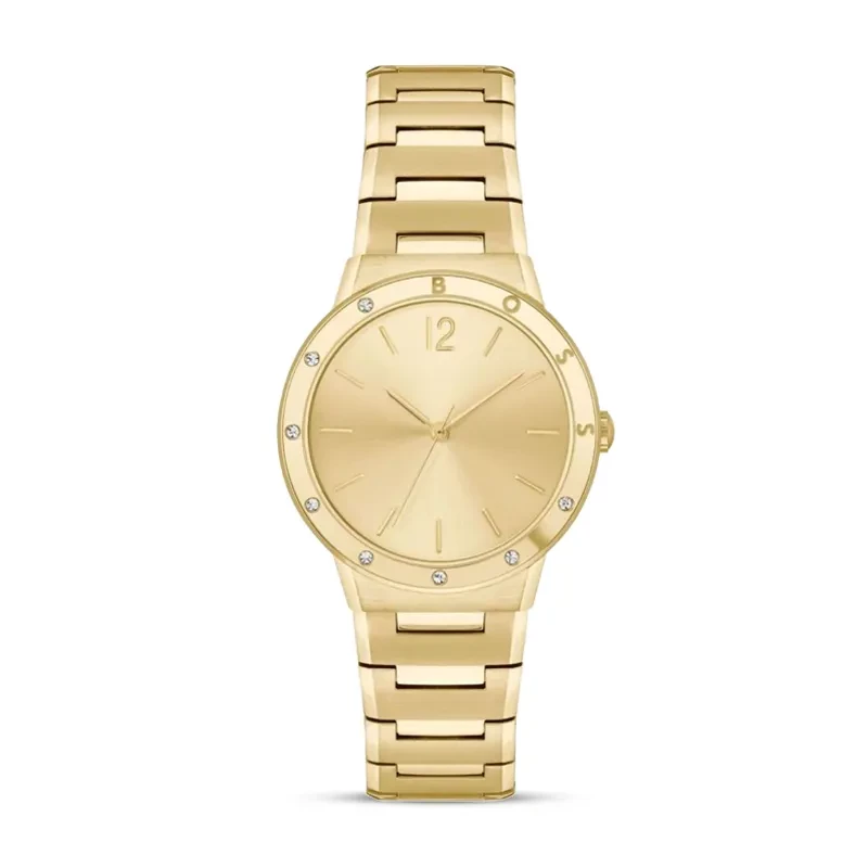 Hugo Boss Breath Gold Dial Gold-tone Ladies Watch | 1502715