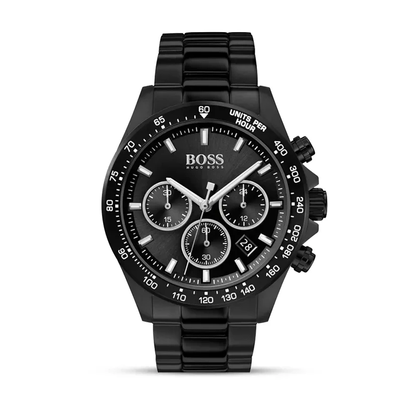 Hugo Boss Hero Chronograph Black Dial Men’s Watch | 1513754