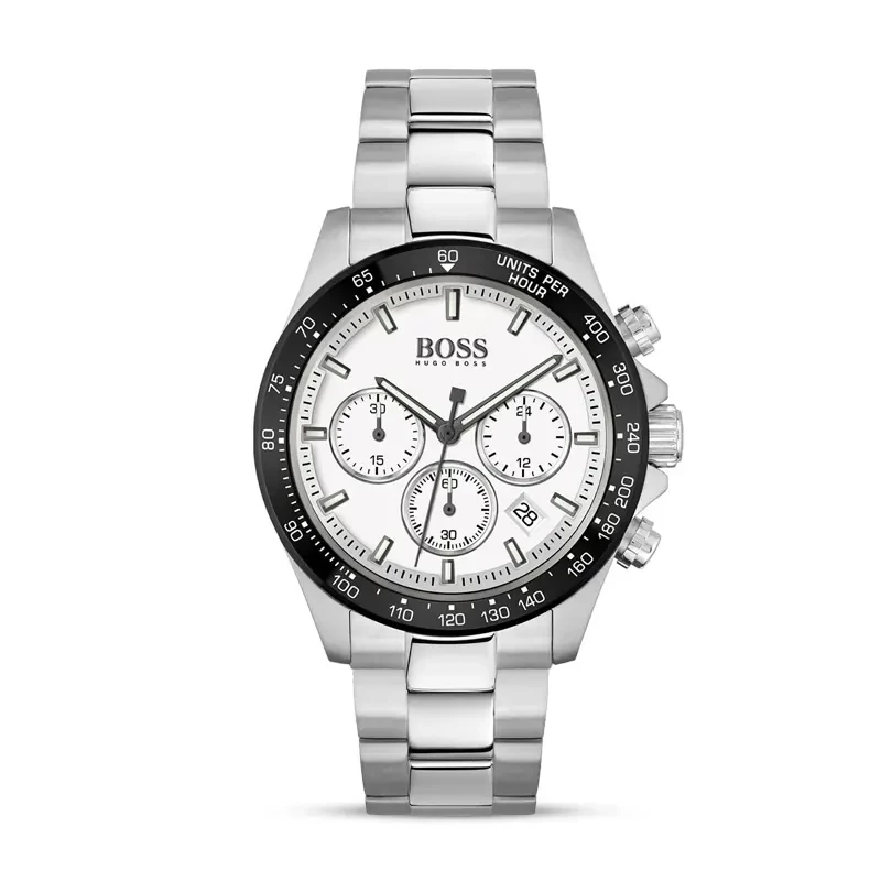 Hugo Boss Hero Chronograph White Dial Men’s Watch | 1513875