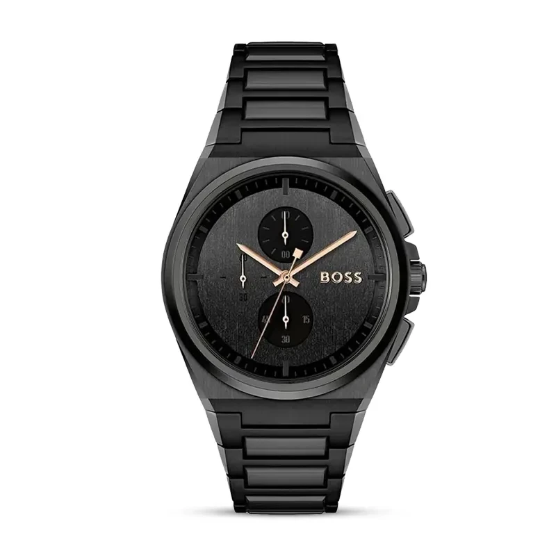 Hugo Boss Steer Chronograph  Black Dial Men's Watch | 1514068