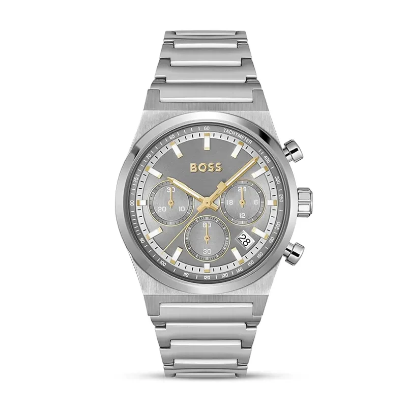 Hugo Boss Candor Chrono Grey Dial Men's Watch | 1514221