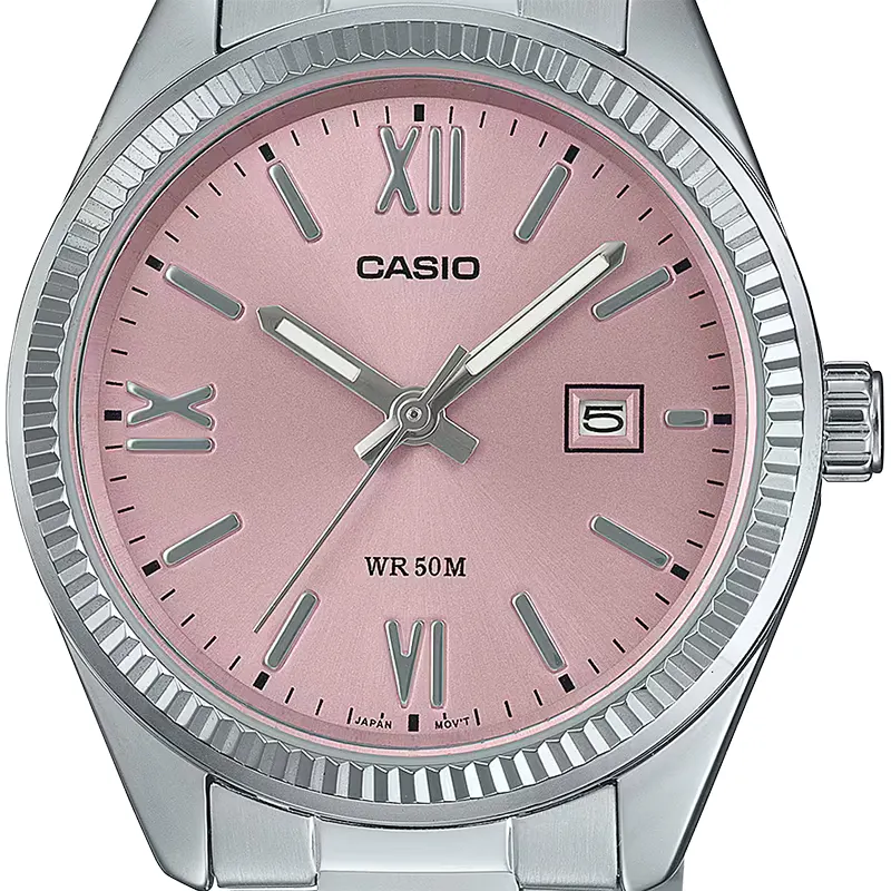Casio Enticer Pink Dial Ladies Watch | LTP-1302DD-4A1
