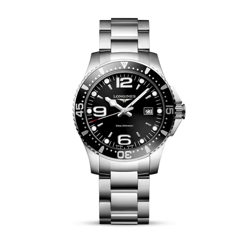 Longines HydroConquest 39mm Black Dial Men's Watch | L3.730.4.56.6