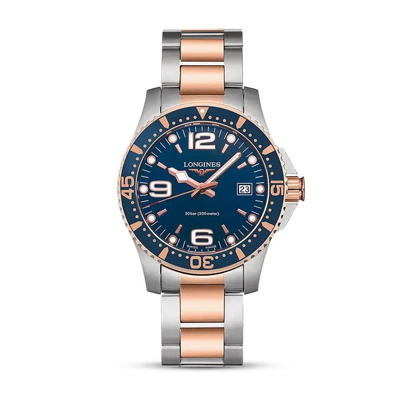 Longines HydroConquest Two-tone Blue Dial Men's Watch | L3.740.3.98.7