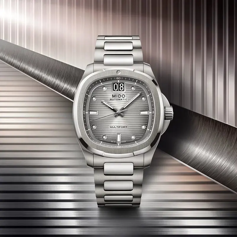 Mido Multifort TV Big Date Titanium Grey Dial Men's Watch | M049.526.44.081.00