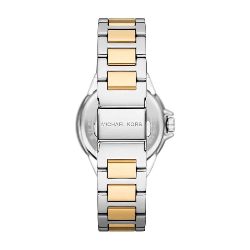 Michael Kors Camille Silver Dial Two-Tone Ladies Watch | MK4990