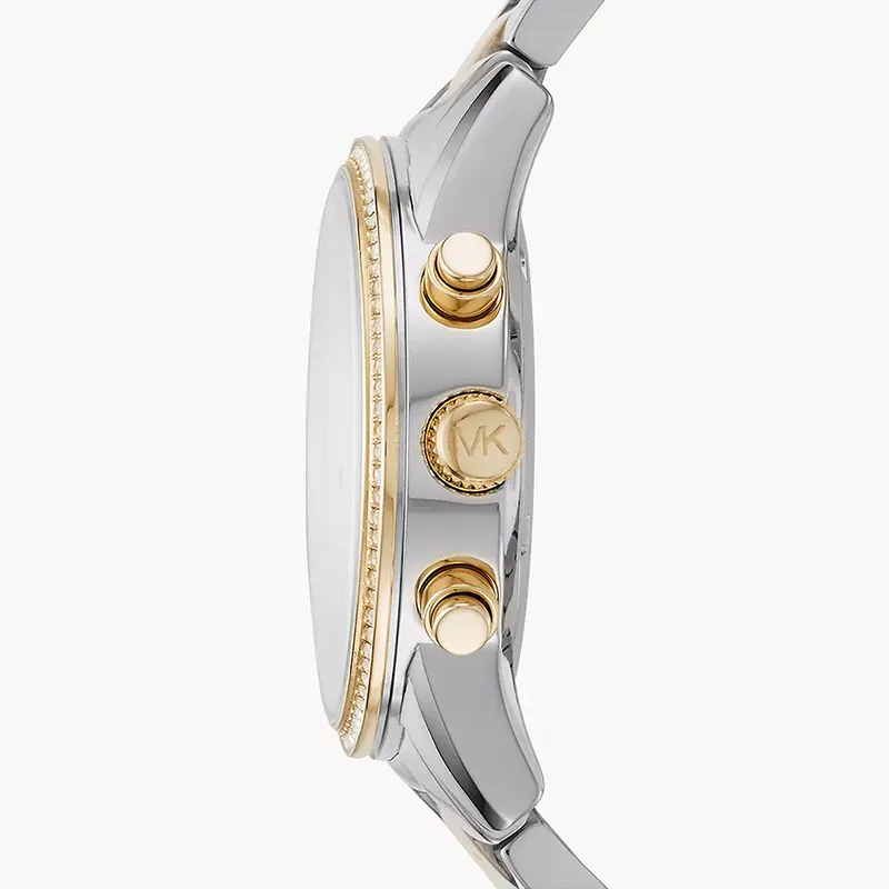 Michael Kors Ritz Chronograph White Dial Ladies Watch | MK6474