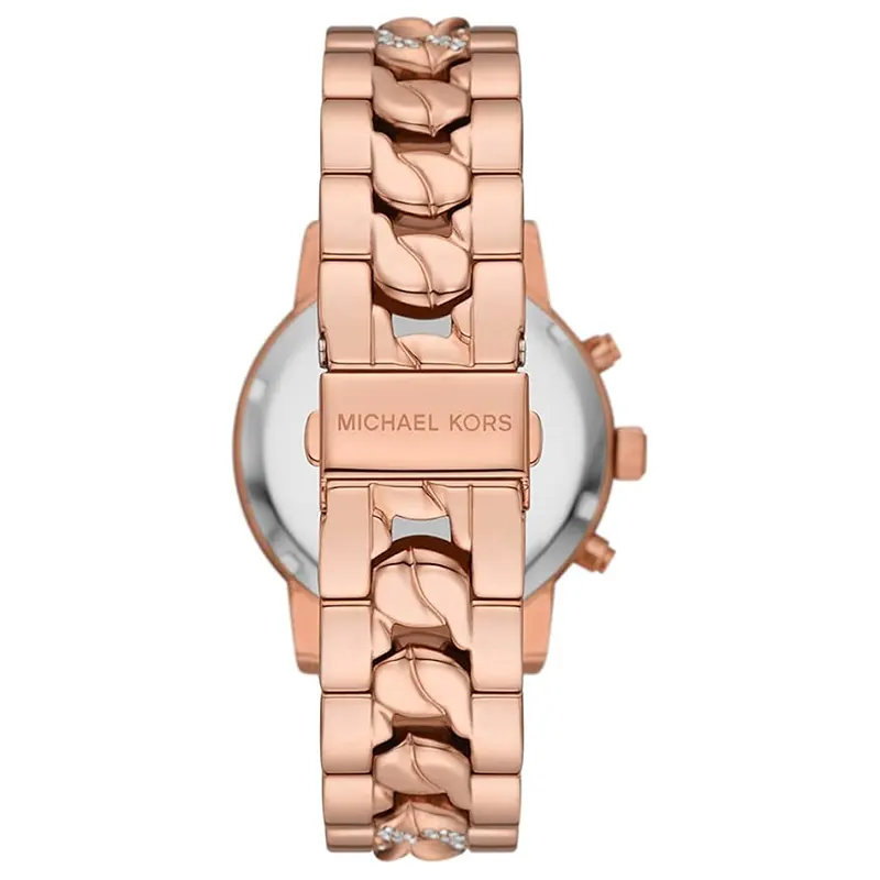 Michael Kors Ritz Chronograph Rose Gold-tone Ladies Watch | MK7223