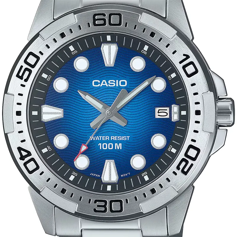 Casio Enticer Marine Sports Blue Dial Men's Watch | MTD-140D-2AV