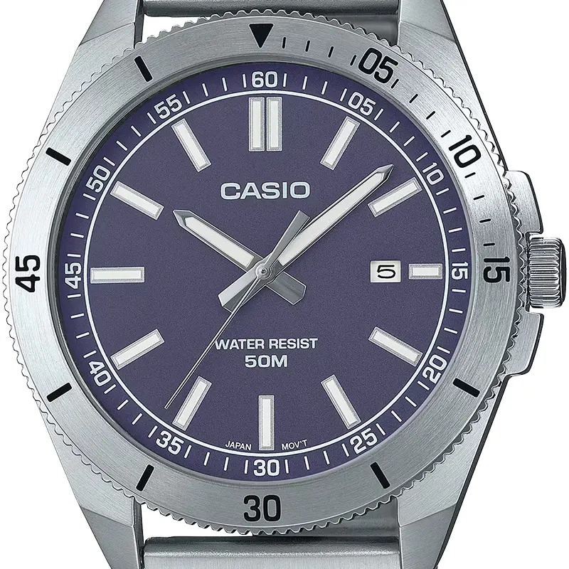 Casio Enticer MTP-B155D-2EV Blue Dial Men's Watch