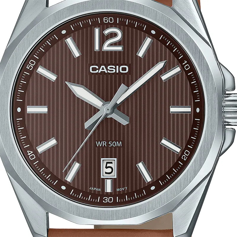 Casio Enticer MTP-E725L-5AV Brown Dial Men's Watch