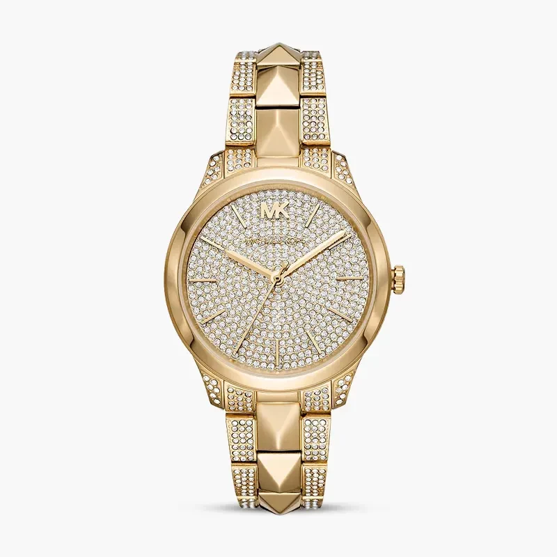 Michael Kors Runway Mercer Gold Tone Ladies Watch | MK6715