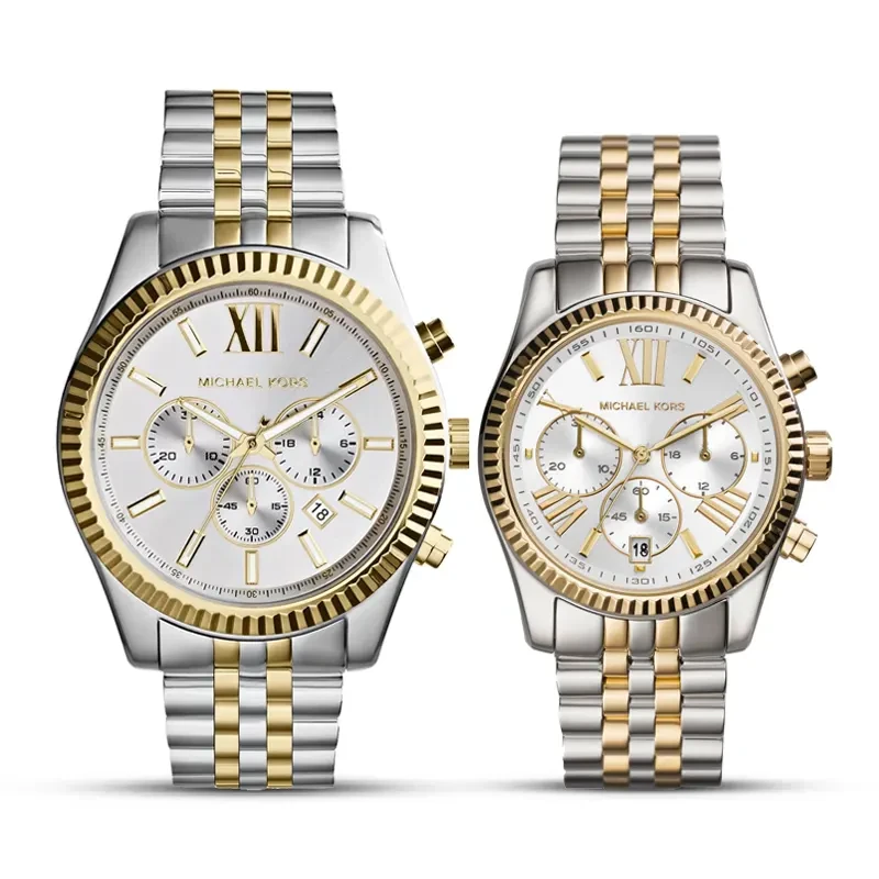 Michael Kors Lexington Chronograph Couple Watch | MK8344 | MK5955