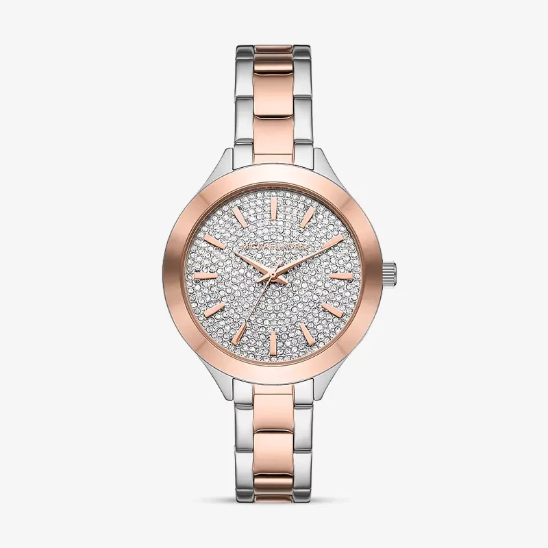 Michael Kors Slim Runway Silver Dial Ladies Watch | MK1045