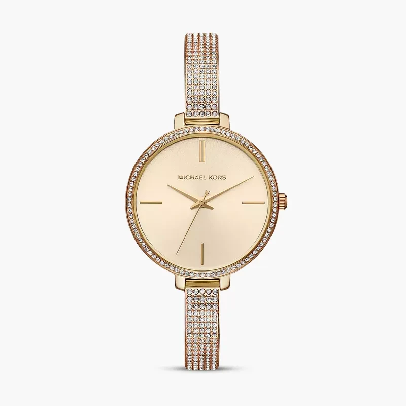 Michael Kors Jaryn Champagne Dial Ladies Watch | MK3784