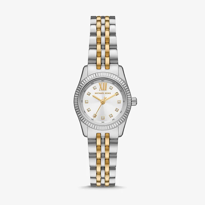 Michael Kors Petite Lexington Pavé Two-Tone Ladies Watch | MK4740