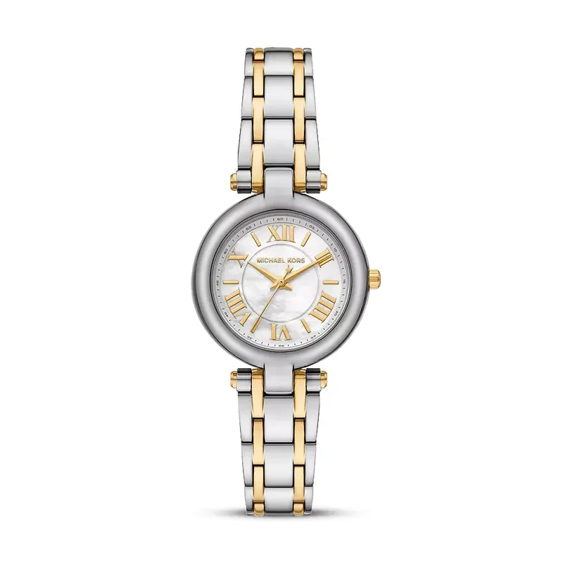 Michael Kors Laney White Mother Of Pearl Dial Ladies Watch | MK4895