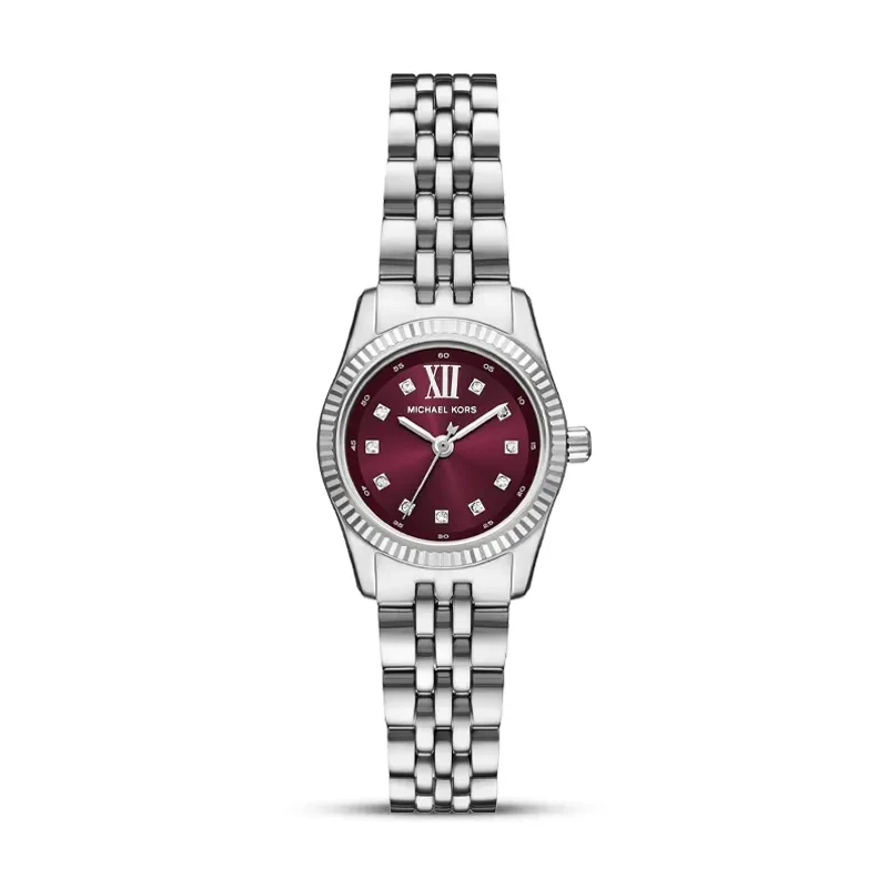 Michael Kors Petite Lexington Red Dial Ladies Watch | MK4968