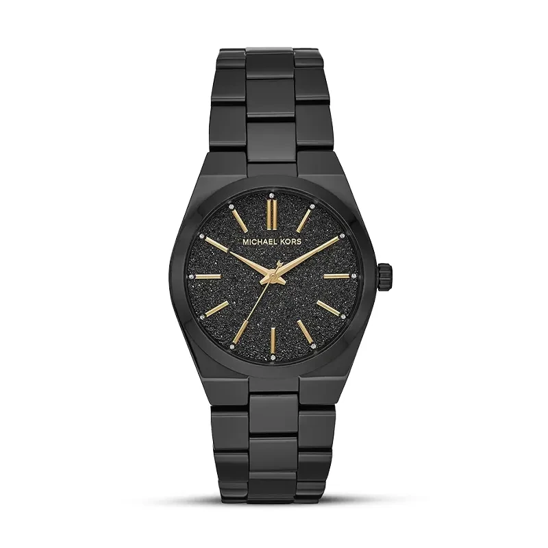 Michael Kors Channing Black-Tone Black Dial Ladies Watch | MK6625