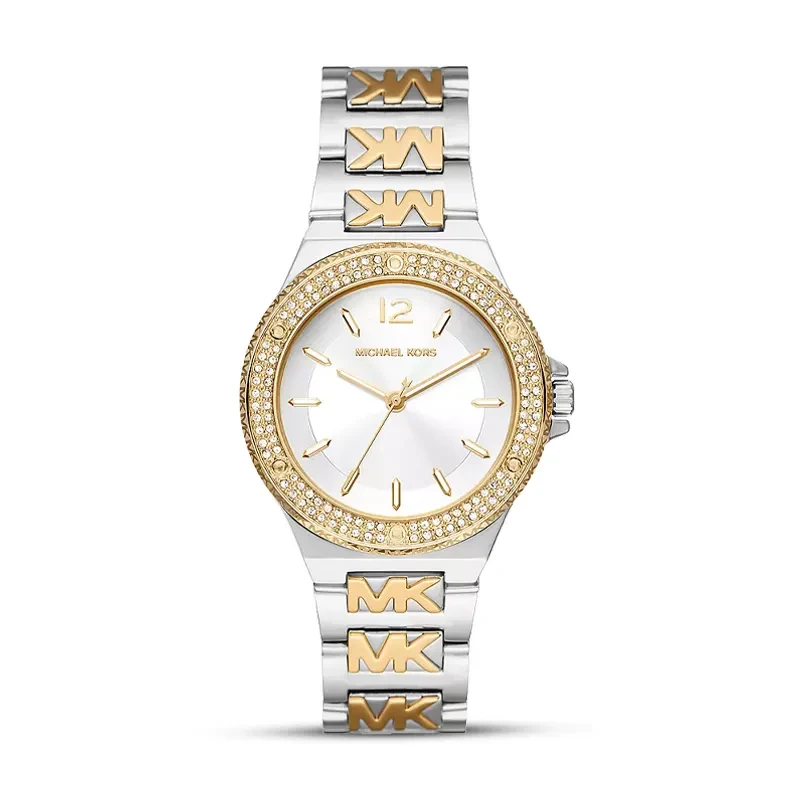 Michael Kors Lennox White Dial Two-Tone Ladies Watch | MK7338