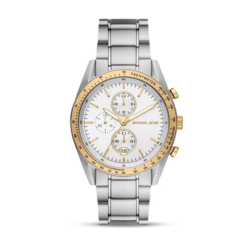 Michael Kors Warren Chronograph White Dial Men's Watch | MK9112