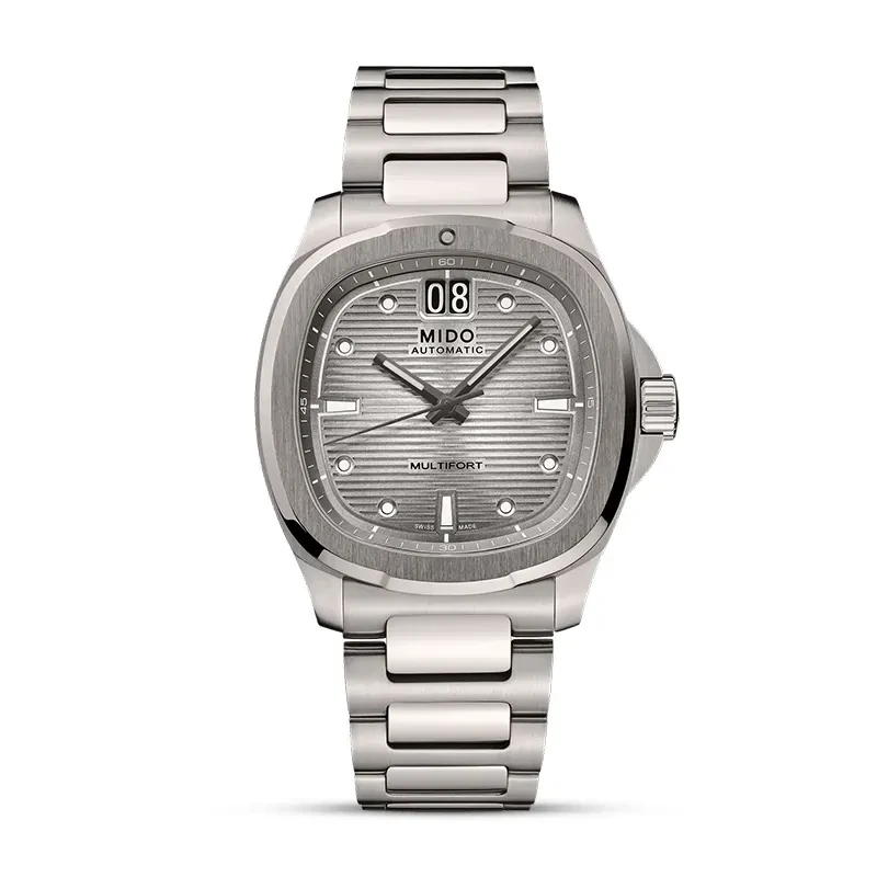 Mido Multifort TV Big Date Titanium Grey Dial Men's Watch | M049.526.44.081.00