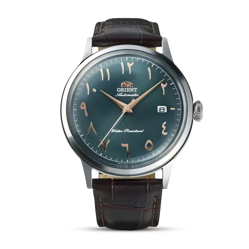 Orient Bambino Version II Arabic Numerals Green Dial Men's Watch | RA-AC0035E