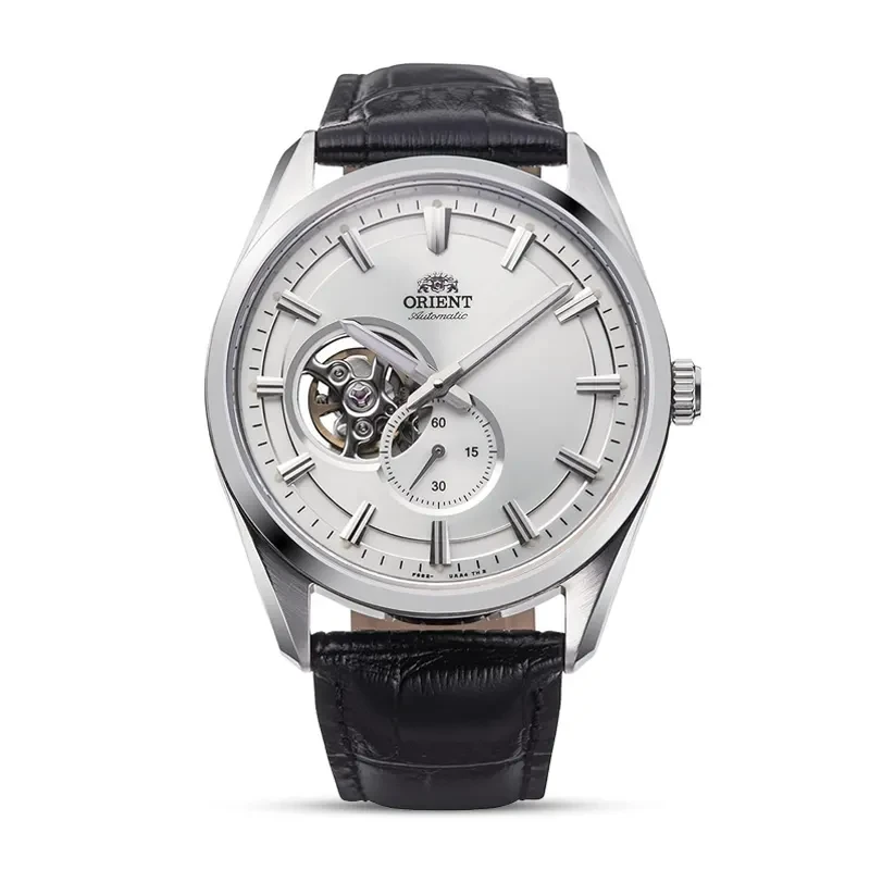Orient Contemporary Semi-skeleton White Dial Men's Watch | RA-AR0004S
