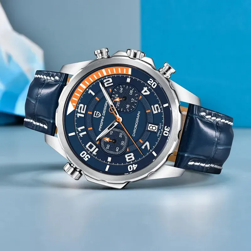 Pagani Design Chronograph Blue Dial Men's Watch | PD-1811
