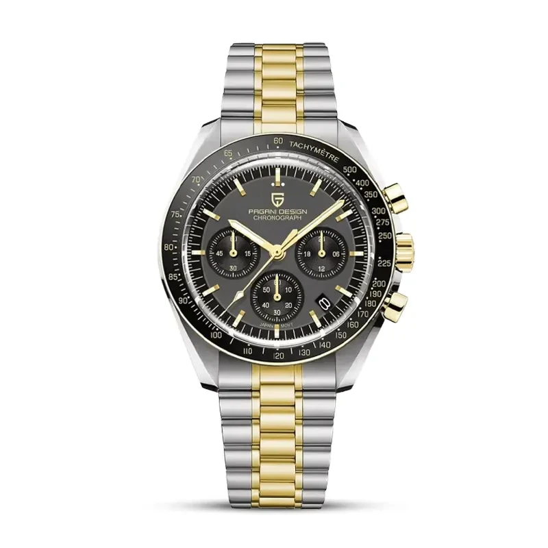 Pagani Design Speedmaster Chronograph Grey Dial Men's Watch | PD-1701