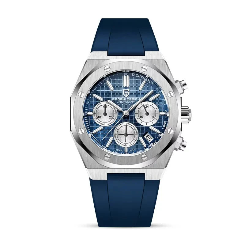 Pagani Design Royal Oak Chronograph Blue Dial Men's Watch | PD-1707