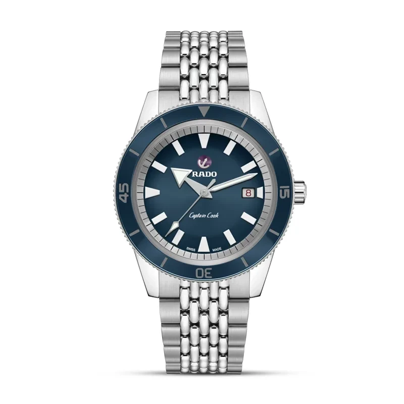 Rado Captain Cook Automatic Blue Dial Men's Watch | R32505208