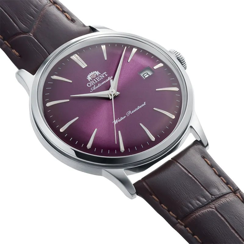 Orient Bambino Version II Purple Dial Men's Watch | RA-AC0032V