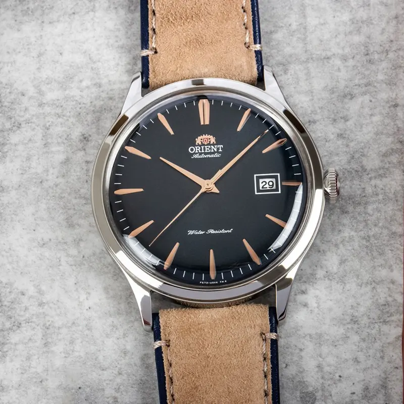 Orient Bambino Version 4 Black Dial Watch RA AC0P02L