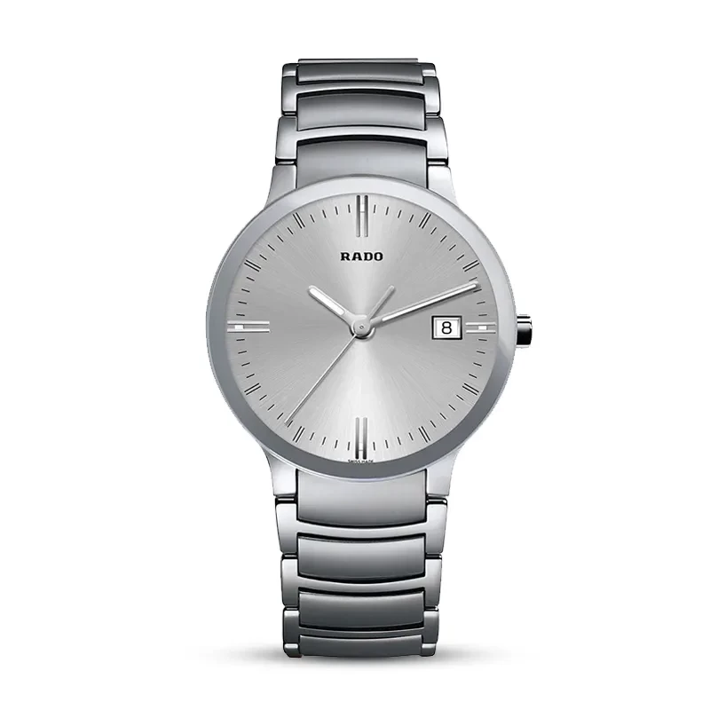 Rado Centrix Silver Dial Silver-tone Men's Watch | R30927103