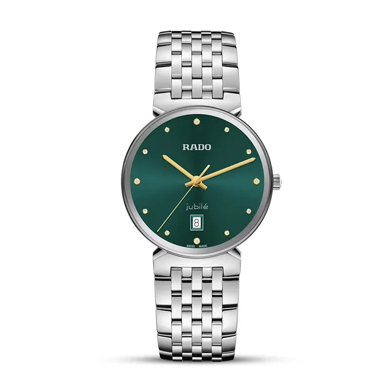 Rado Florence 12 Diamonds Classic Green Dial Men's Watch | R48912773